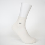 Men's Cotton-Tussah Blend Socks