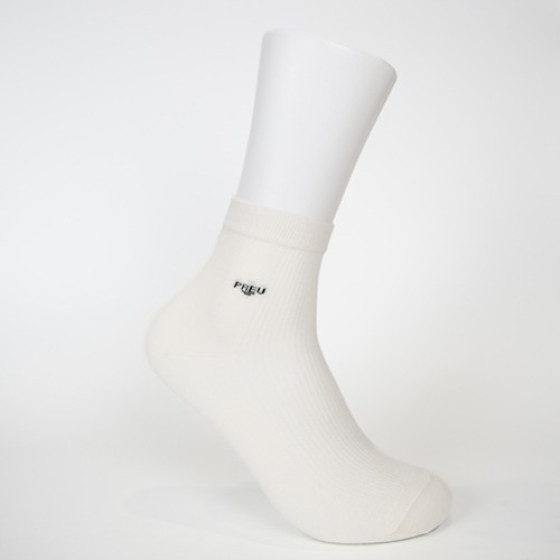 Men's Cotton-Tussah Blend Socks
