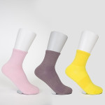 Women's Cotton-Tussah Blend Socks