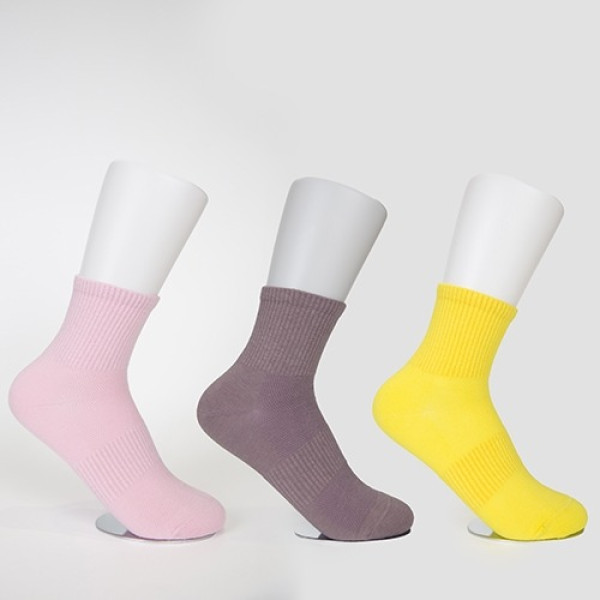 Women's Cotton-Tussah Blend Socks