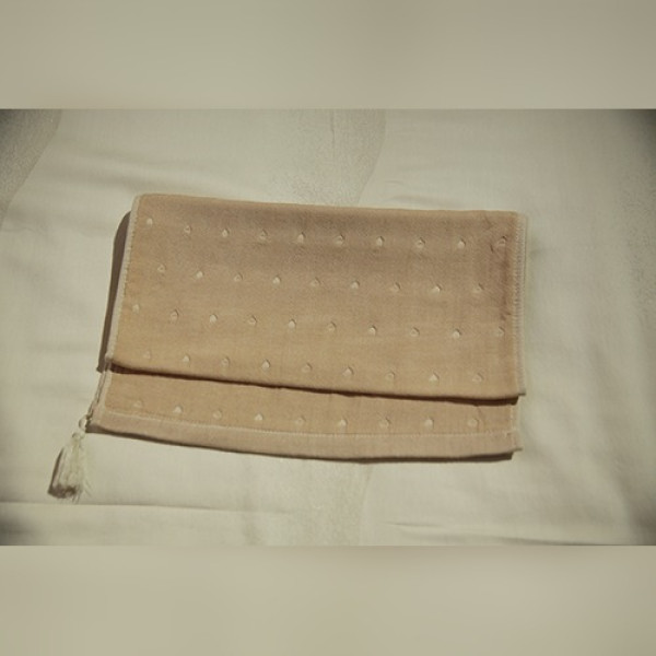 Tussah Silk Heart Towel