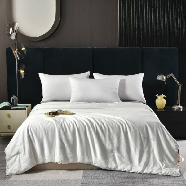 Golden Splendor Silk Quilt