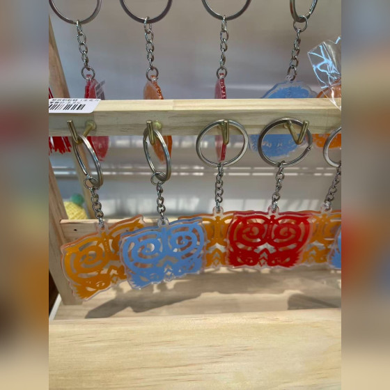 Paper-cutting Keychain (Acrylic)