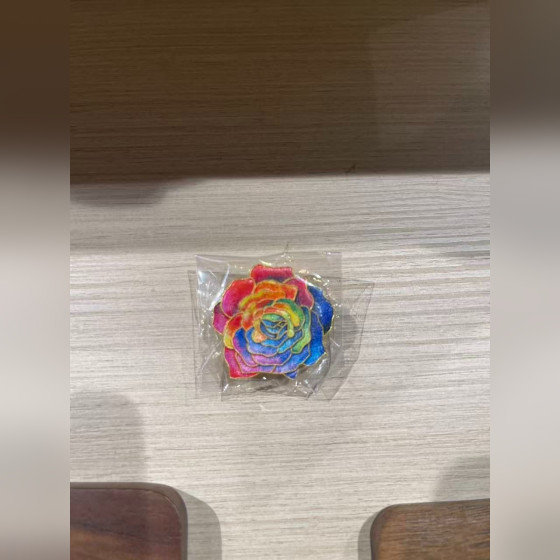 Filigree Rose Brooch
