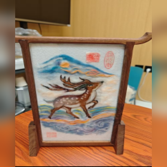 Cotton Painting - Fawn